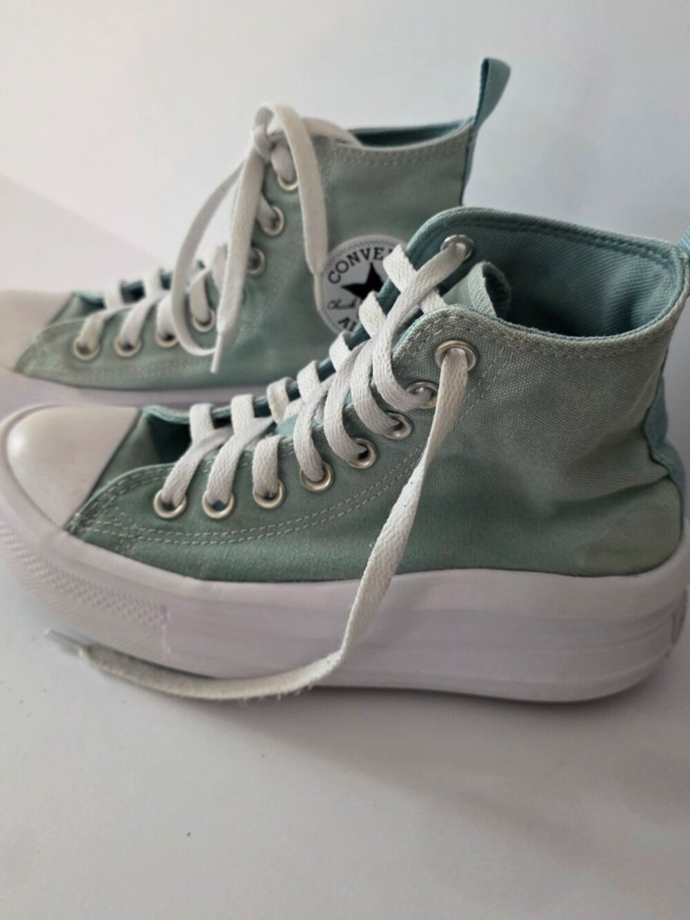 Converse Chuck Taylor All Star Move Platform High (Kids/Jr's), Size 4.5 - Picture 2 of 9